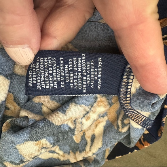 Women’s CHAPS Faux Wrap Dress 20W - Picture 3 of 7